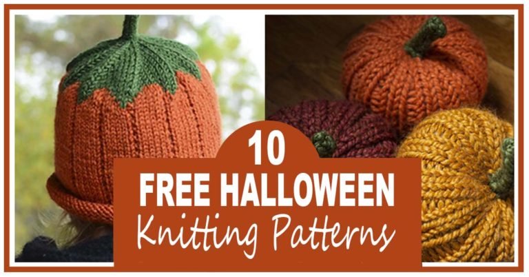 10 FREE Halloween Knitting Patterns