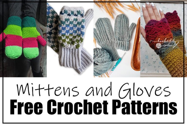 FREE Crochet Mitten and Gloves Patterns