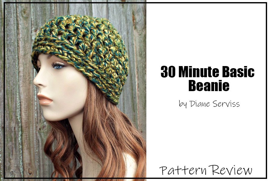 30 Minute Basic Beanie by Diane Serviss - Hedgerow Yarncraft
